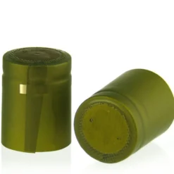 Capsula termoretraibile 32x41, plastica PVC, verde oliva