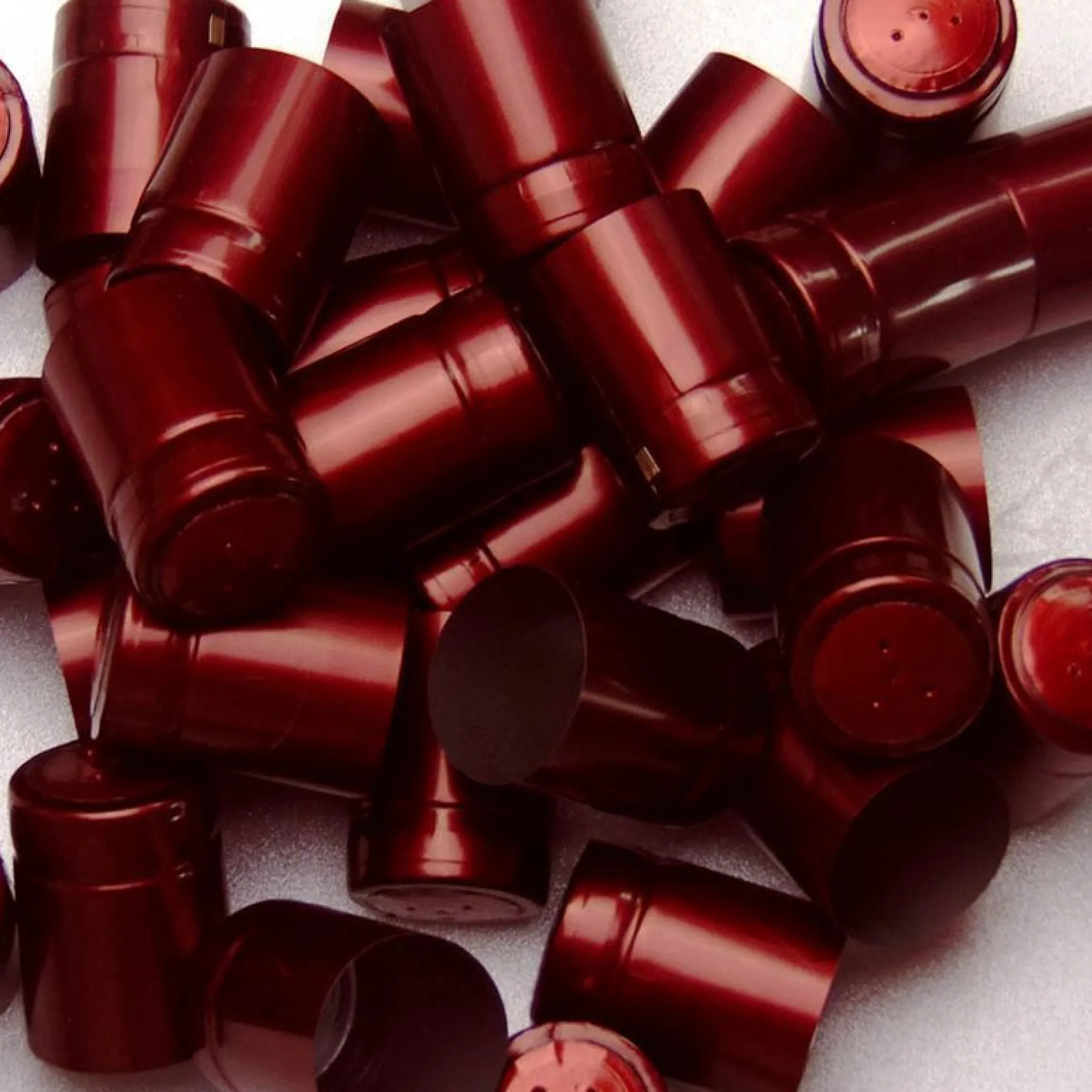 Capsula termoretraibile 32x41, plastica PVC, rosso vino
