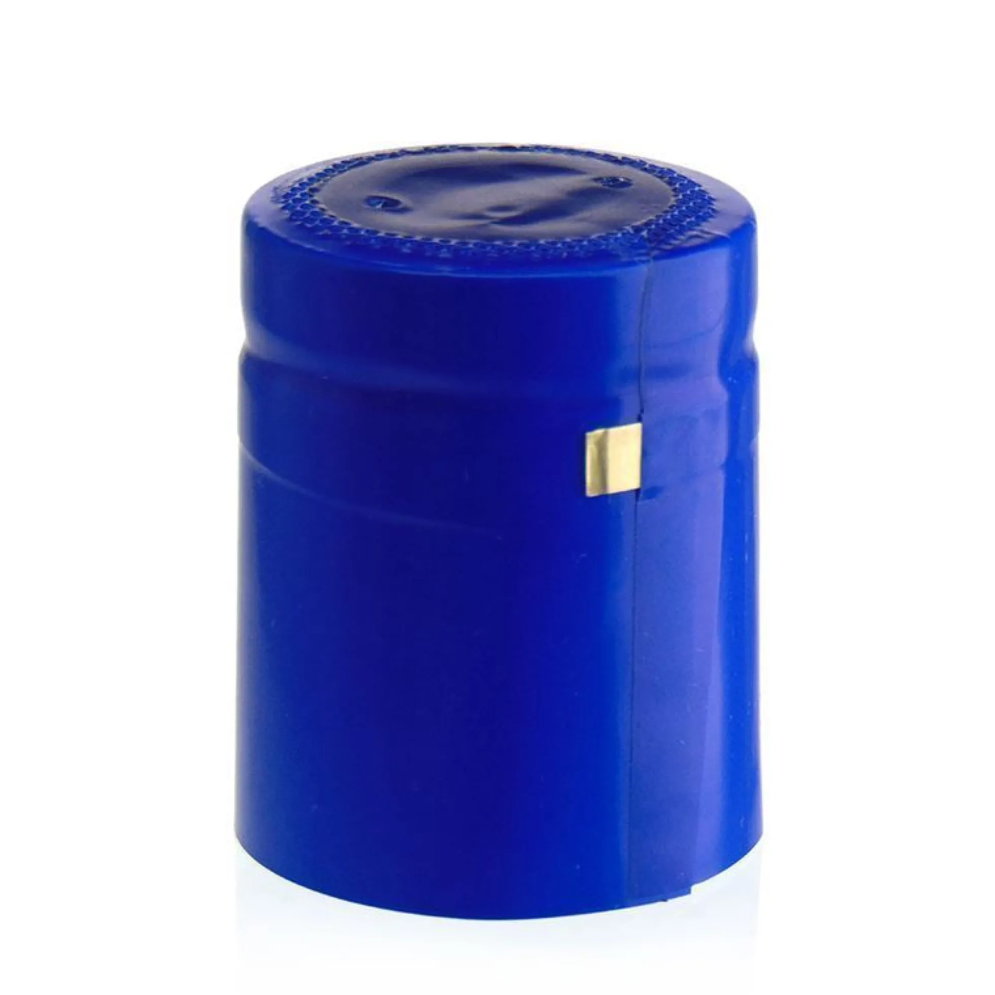 Capsula termoretraibile 32x41, plastica PVC, blu