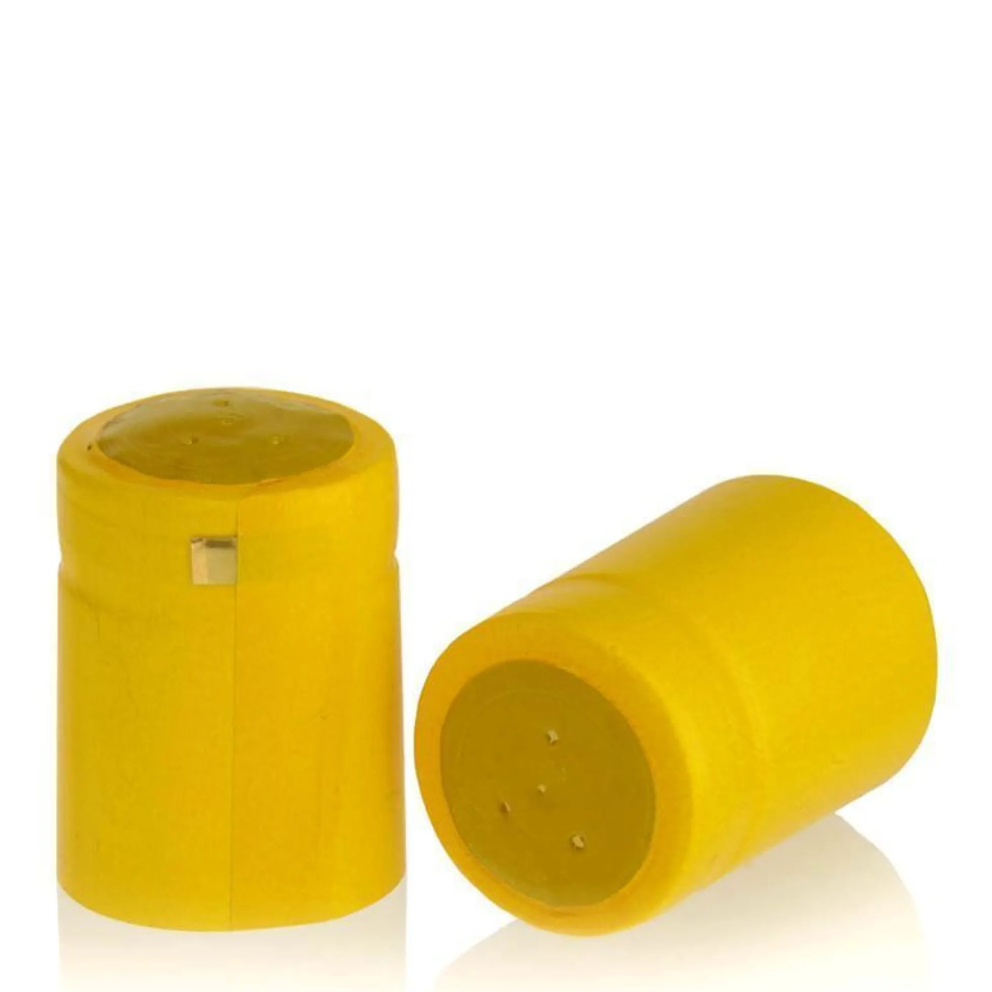 Capsula termoretraibile 32x41, plastica PVC, gialla
