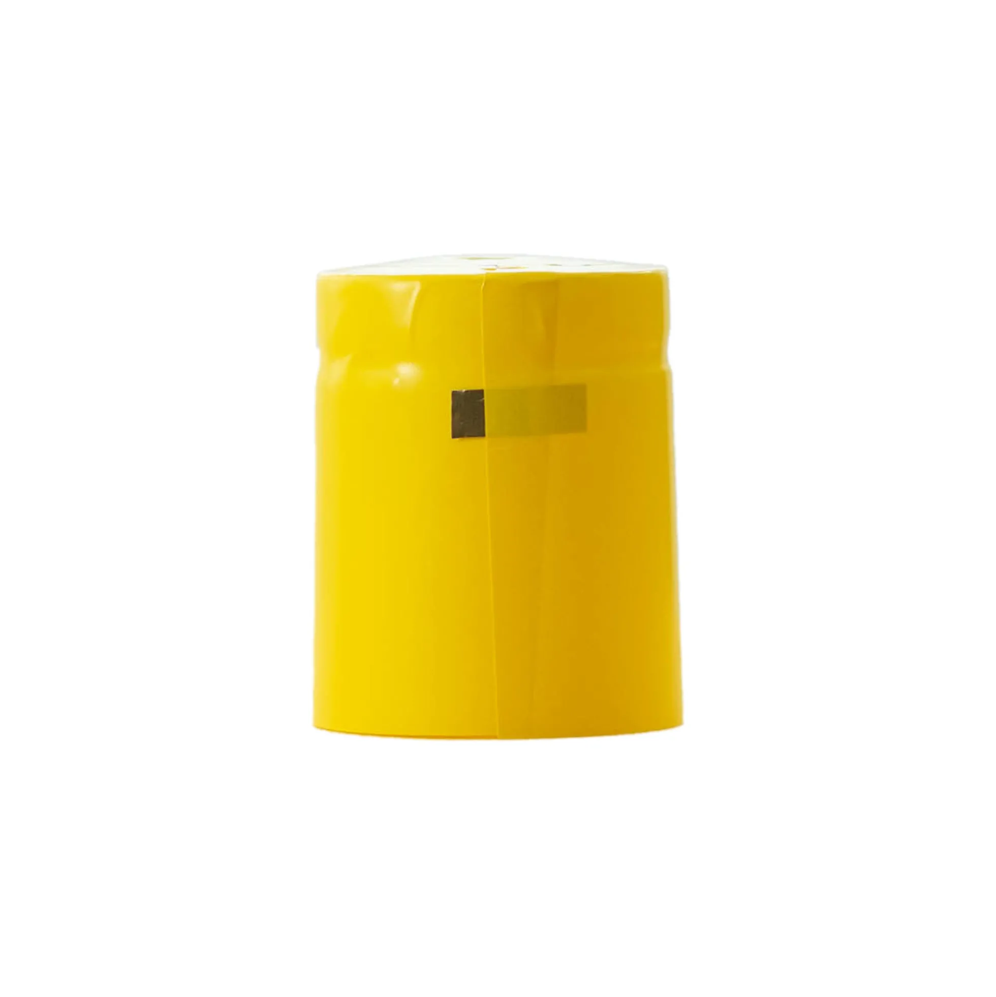 Capsula termoretraibile 32x41, plastica PVC, gialla
