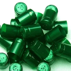 Capsula termoretraibile 32x41, plastica PVC, verde smeraldo
