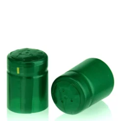 Capsula termoretraibile 32x41, plastica PVC, verde smeraldo