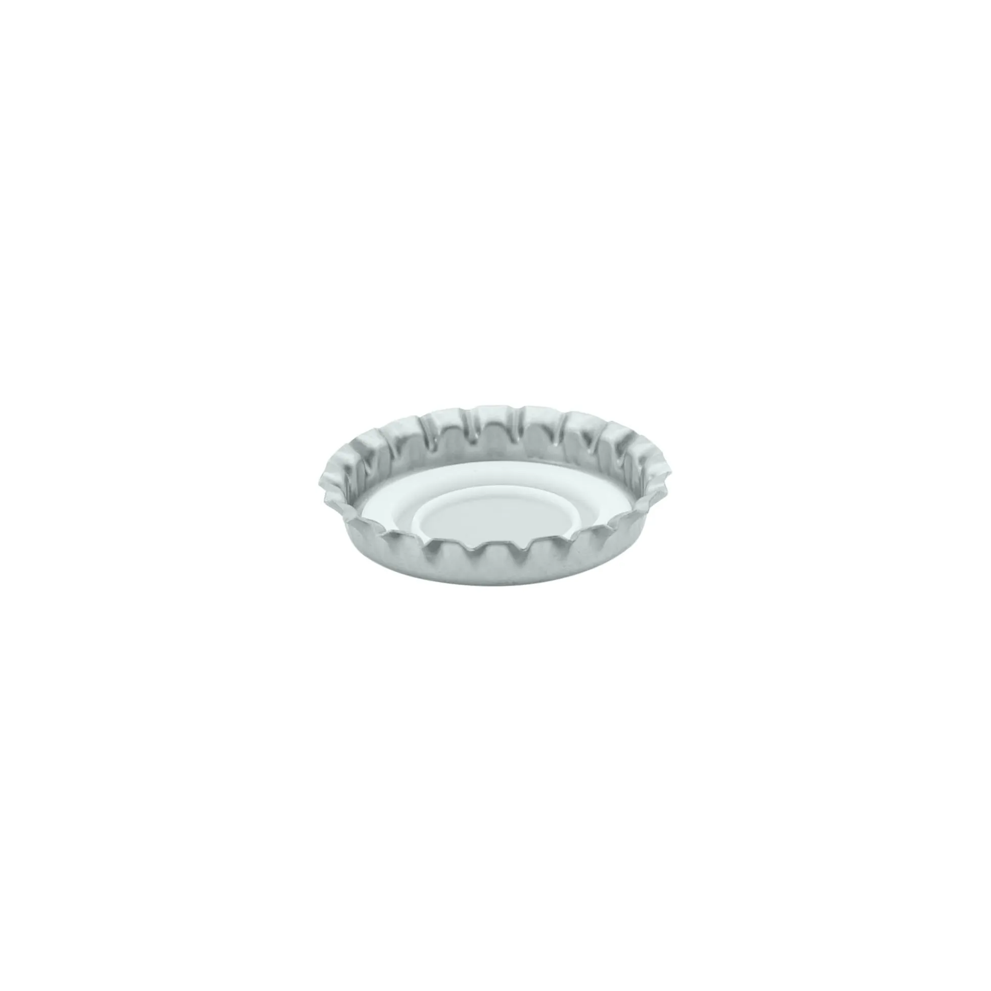 Capsule a corona 29 mm, metallo, argento