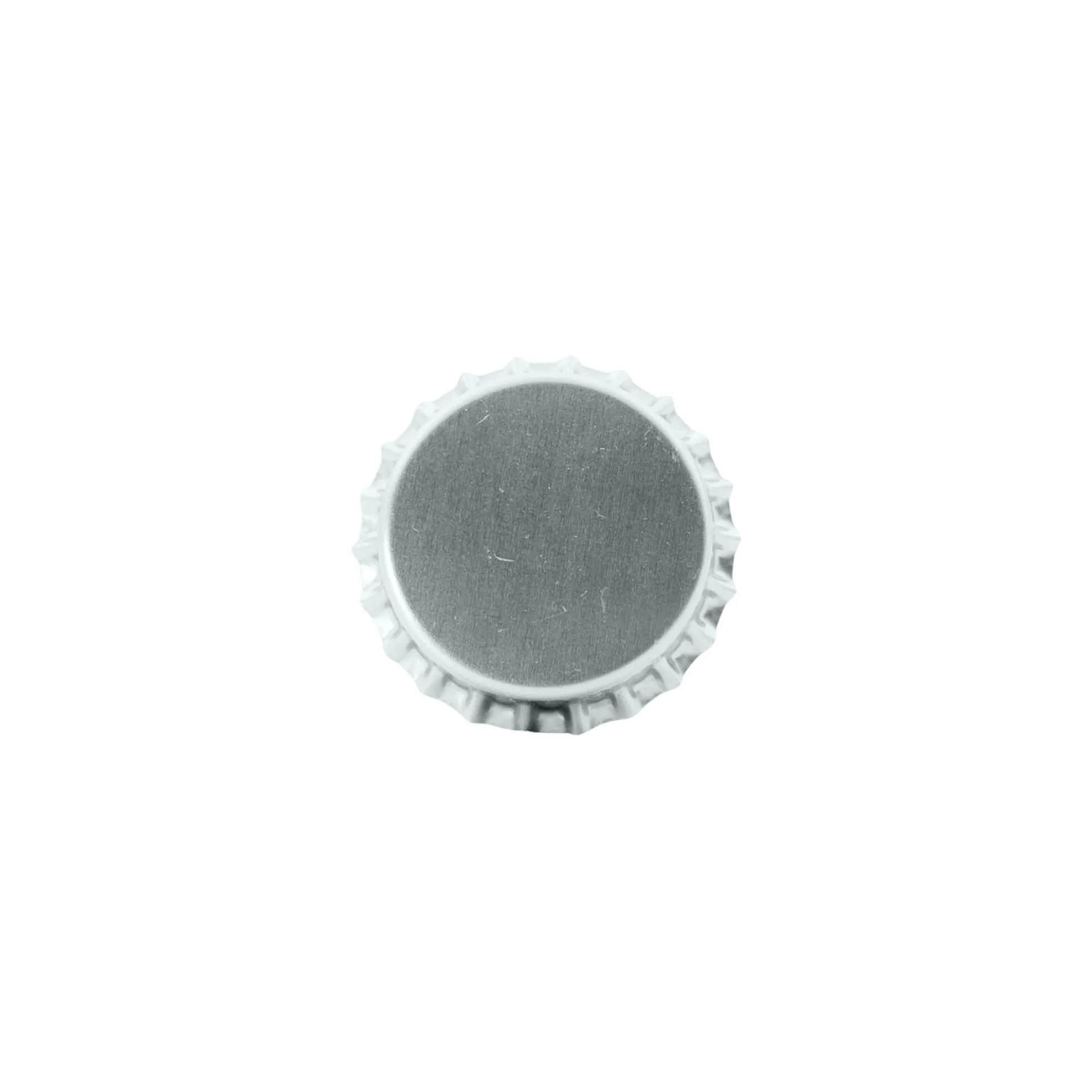 Capsule a corona 29 mm, metallo, argento