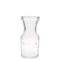 Caraffa in vetro da 250 ml 'Lock-Eat', bocca: chiusura a gancio metallico