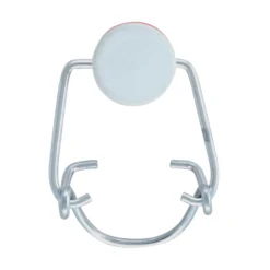 Chiusura a fibbia standard, plastica, rosso-bianco
