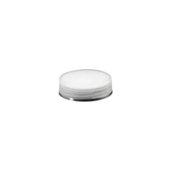 Chiusura a vite 'Clear/Platin Edition', plastica PP, bianco, per bocca: 40/2P