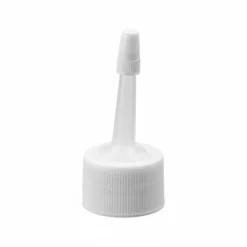 Chiusura a vite con applicatore, plastica PP, bianco, per bocca: 24/410
