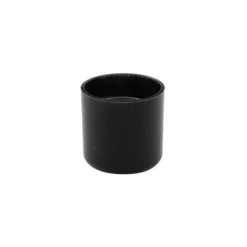 Chiusura a vite con inserto per siringa, plastica PP, nero, per bocca: 24/410