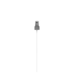 Chiusura a vite con nebulizzatore spray, plastica PP, argento, per bocca: 24/410