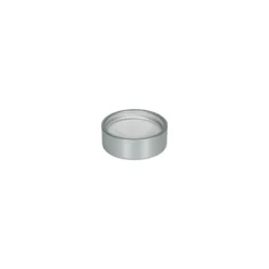 Chiusura a vite, plastica ABS, argento opaco, per bocca: GPI 33/400