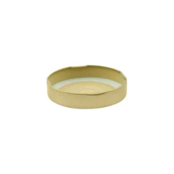 Chiusura Deep-Twist-Off, lamiera bianca, oro, per bocca: Deep-TO 66
