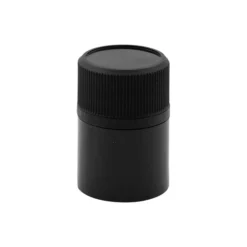 Chiusura di originalità DOP con beccuccio, plastica PE, nero