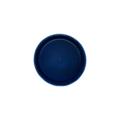 Coperchio a calotta per vaso in ceramica a collo stretto, plastica HDPE, blu