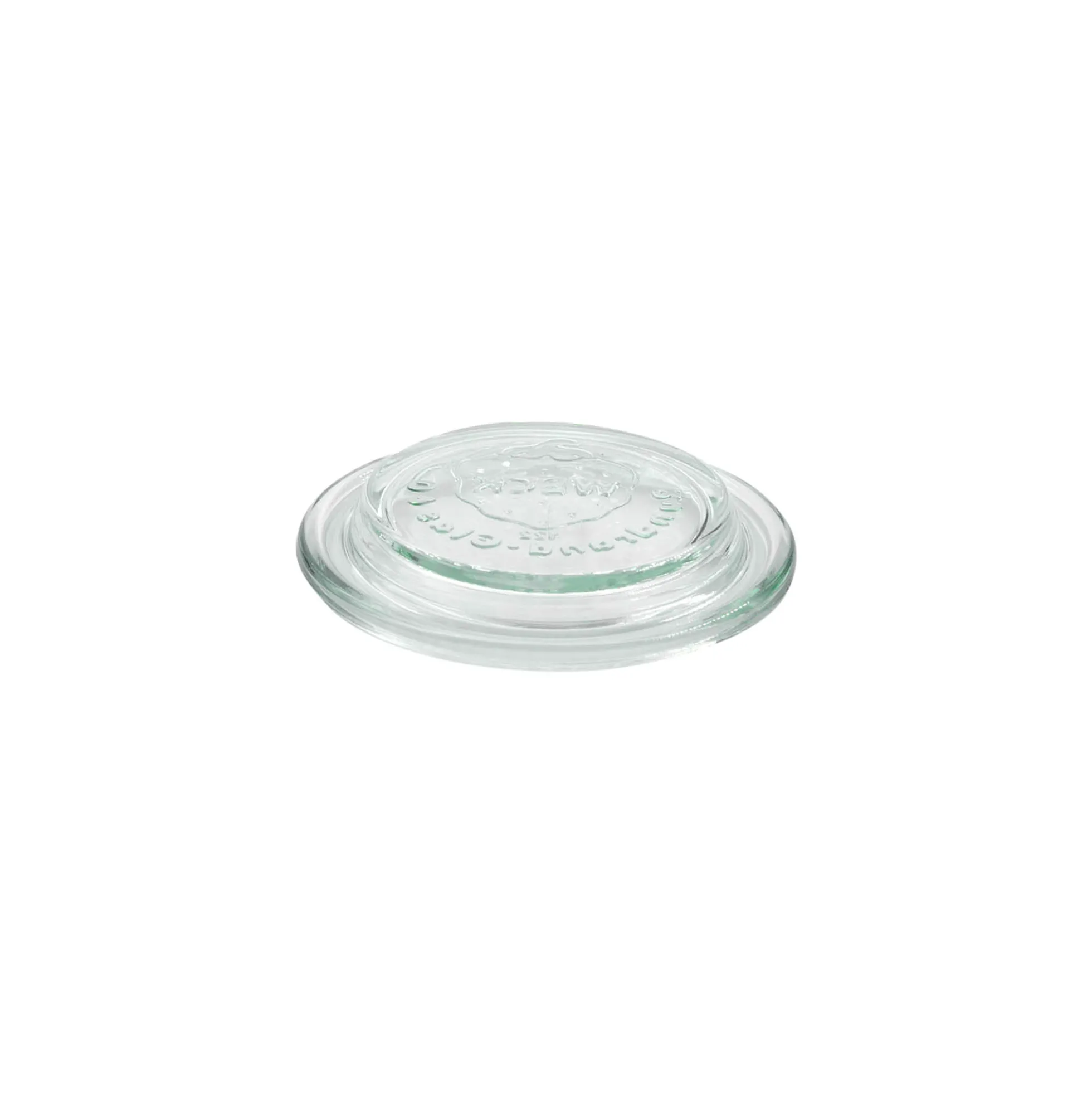 Coperchio in vetro WECK, bordo rotondo #, per bocca: RR60