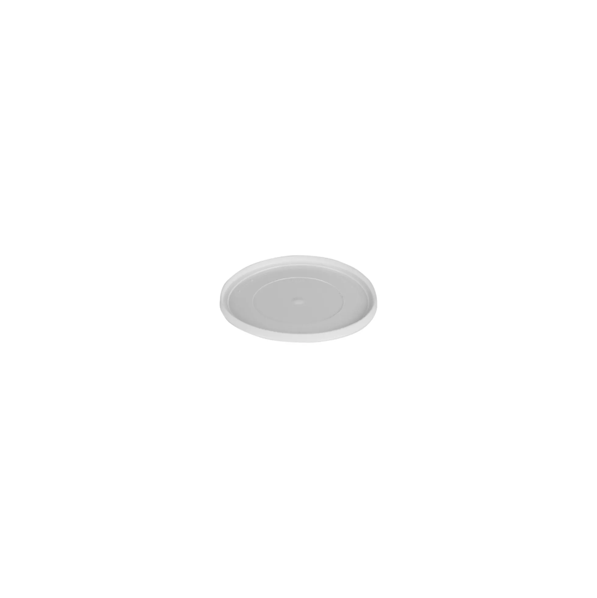 Disco di copertura per 50 ml 'Bianca', plastica PP, bianco