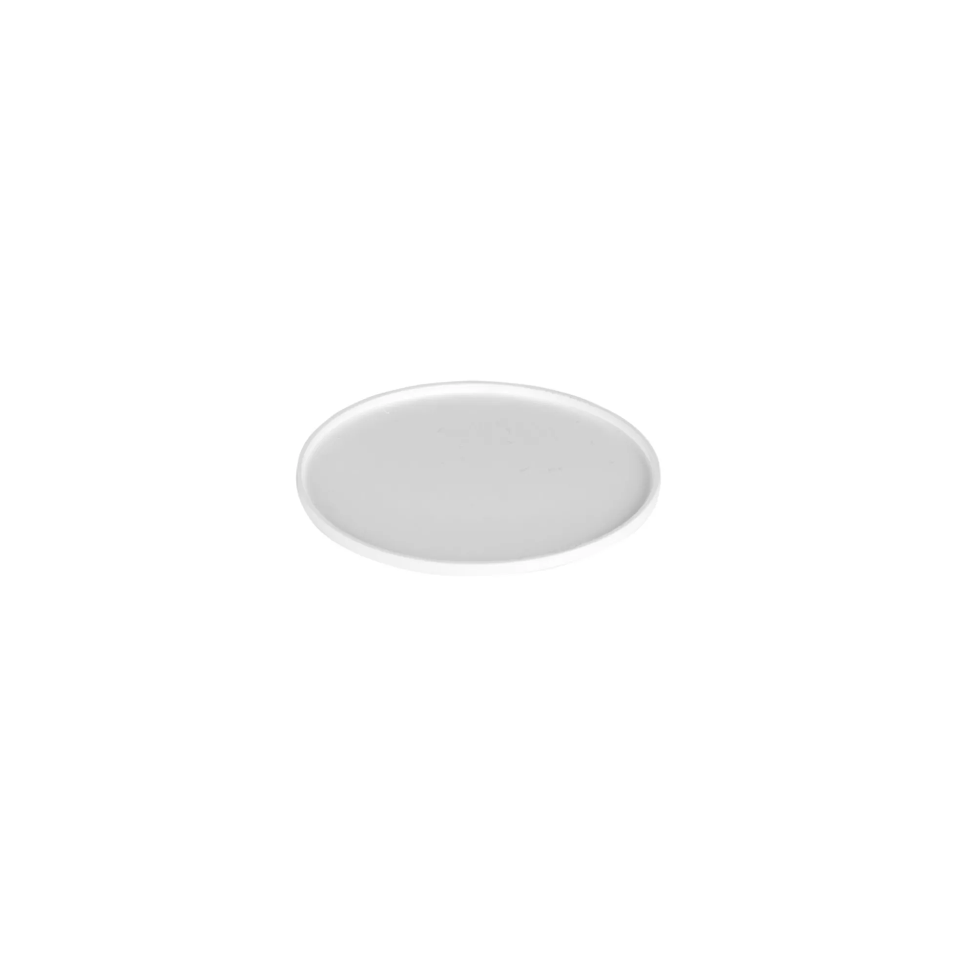Disco di copertura per 100 ml 'Bianca', plastica PP, bianco