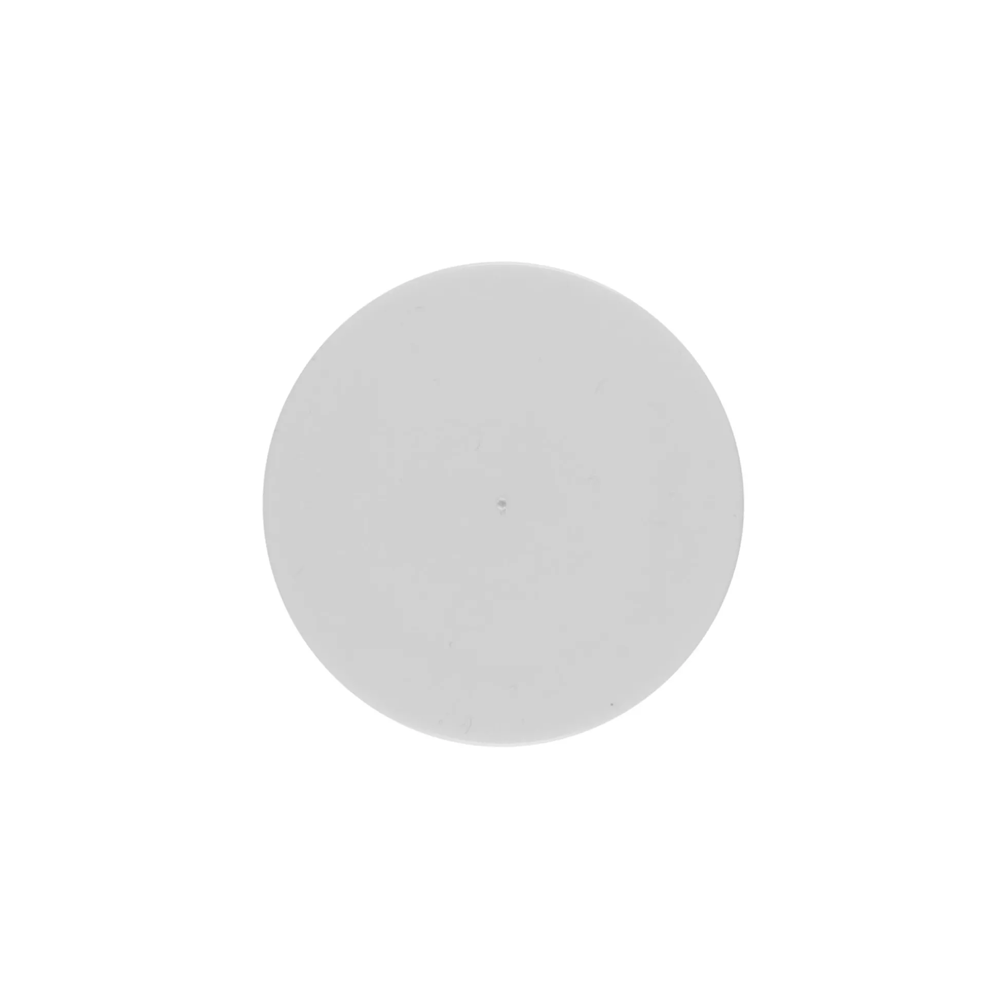 Disco di copertura per 30 ml 'Bianca', plastica PP, bianco