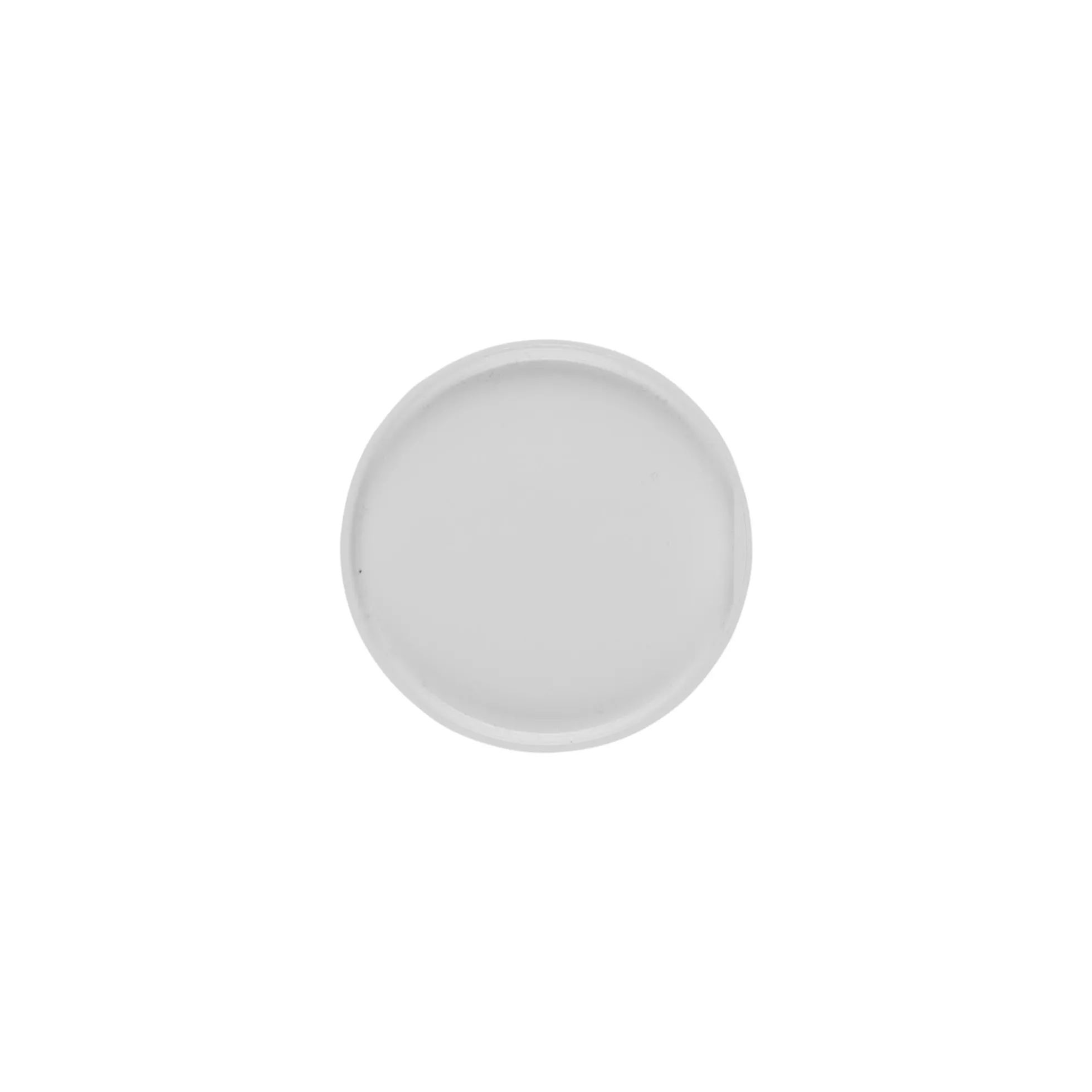 Disco di copertura per 100 ml 'Magic', plastica PP, bianco