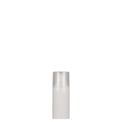 Dispenser airless da 15 ml 'Micro', plastica PP, bianco