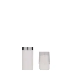 Dispenser airless da 5 ml 'Nano', plastica PP, bianco