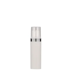 Dispenser Airless da 10 ml 'Nano', plastica PP, bianco