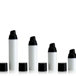 Dispenser Airless 100 ml 'Mezzo', plastica PP, bianco