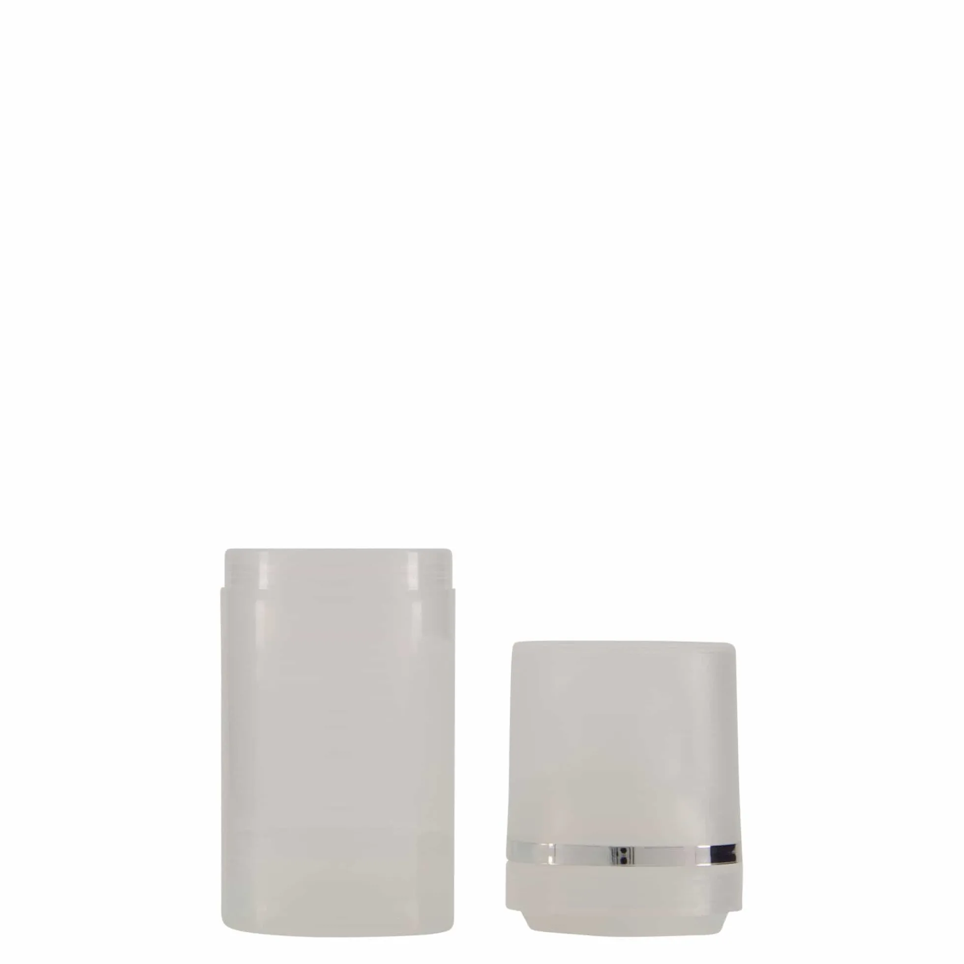 Dispenser Airless 30 ml 'Mezzo', plastica PP, naturale