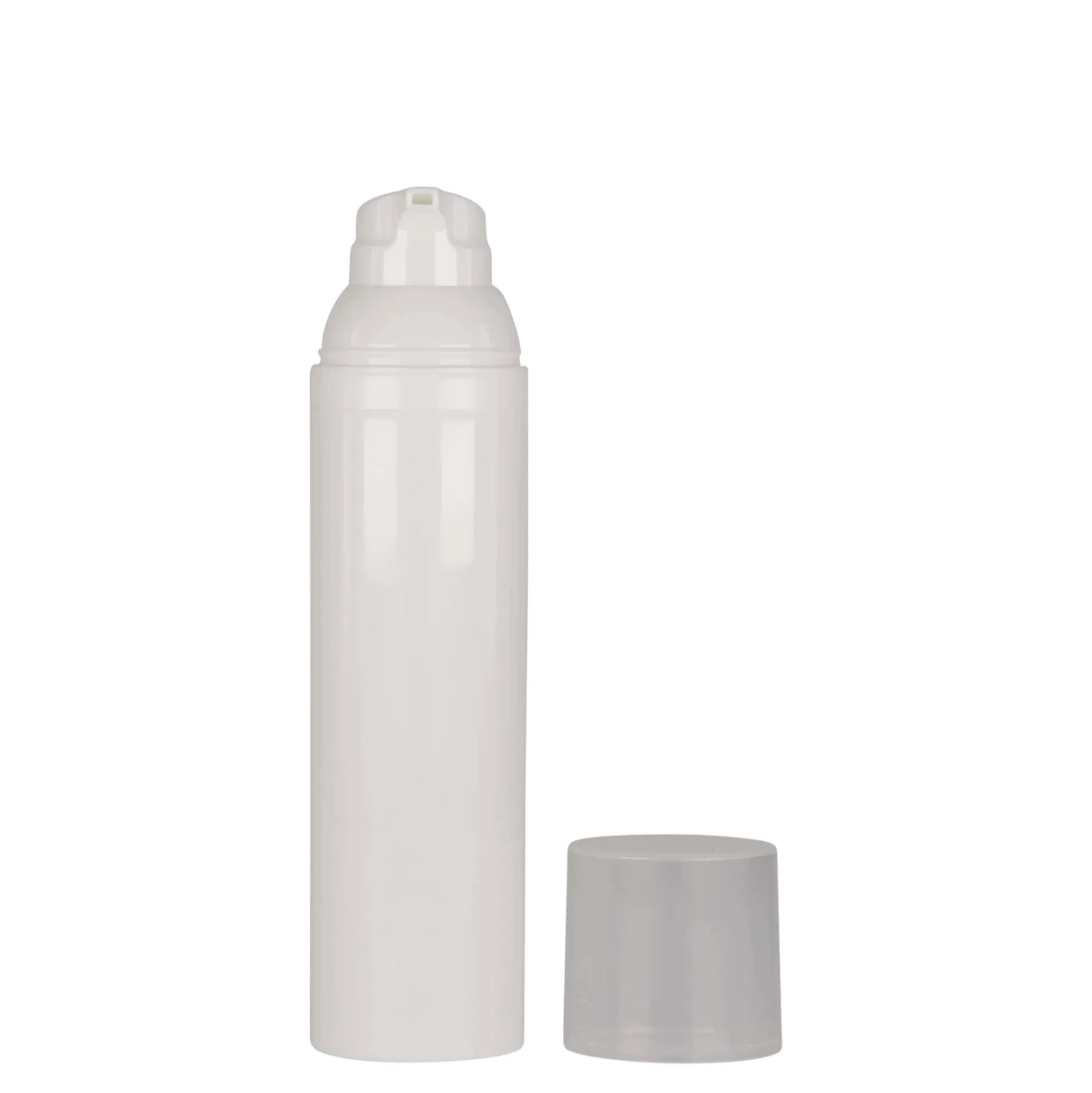 Dispenser Airless 75 ml 'Mezzo', plastica PP, bianco