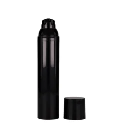 Dispenser Airless 100 ml 'Mezzo', plastica PP, nero