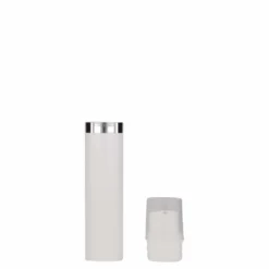 Dispenser airless 15 ml 'Nano', plastica PP, bianco