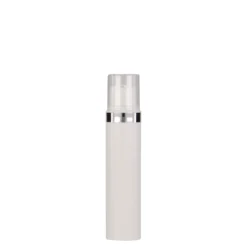 Dispenser airless 15 ml 'Nano', plastica PP, bianco