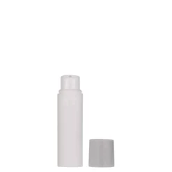 Dispenser Airless 10 ml 'Nano', plastica PP, bianco