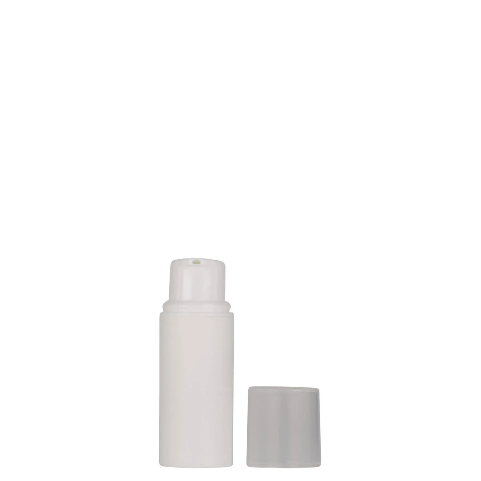 Dispenser Airless 5 ml 'Nano', plastica PP, bianco