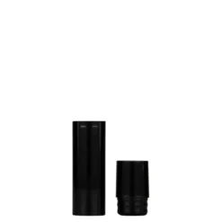 Dispenser Airless 10 ml 'Nano', plastica PP, nero