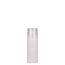 Distributore Airless da 50 ml 'Mezzo', plastica PP, bianco
