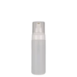 Flacone dosatore da 150 ml 'Foamer', plastica PE, naturale, bocca: chiusura a vite