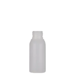 Flacone in plastica da 50 ml 'Tuffy', HDPE, naturale, bocca: 24/410