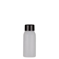 Flacone in plastica da 50 ml 'Tuffy', HDPE, naturale, bocca: 24/410