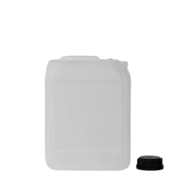 10 l tanica, rettangolare, plastica HDPE, naturale, bocca: ND 55