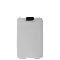 20 l tanica, rettangolare, plastica HDPE, naturale, bocca: ND 60