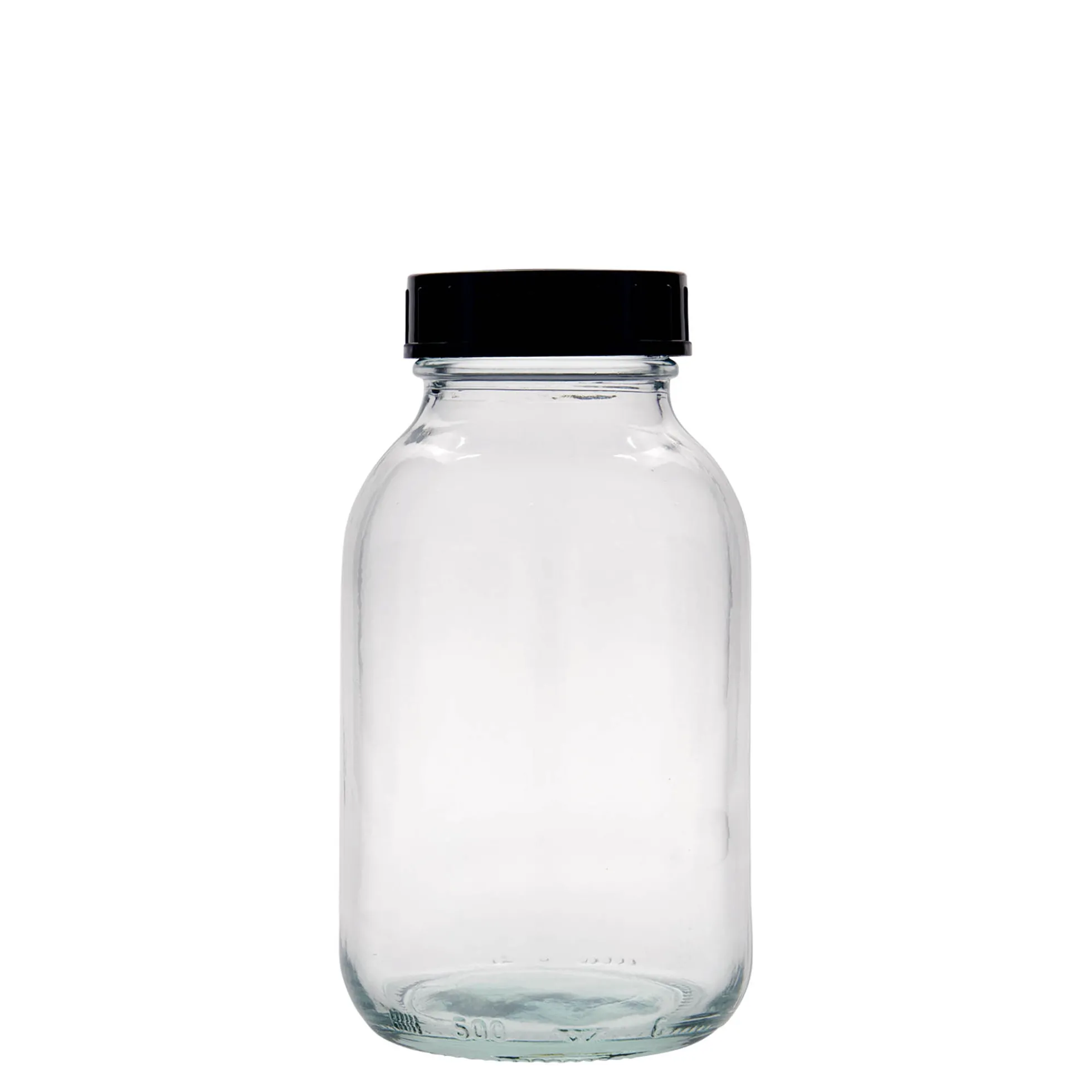 500 ml barattolo a bocca larga, bocca: DIN 55