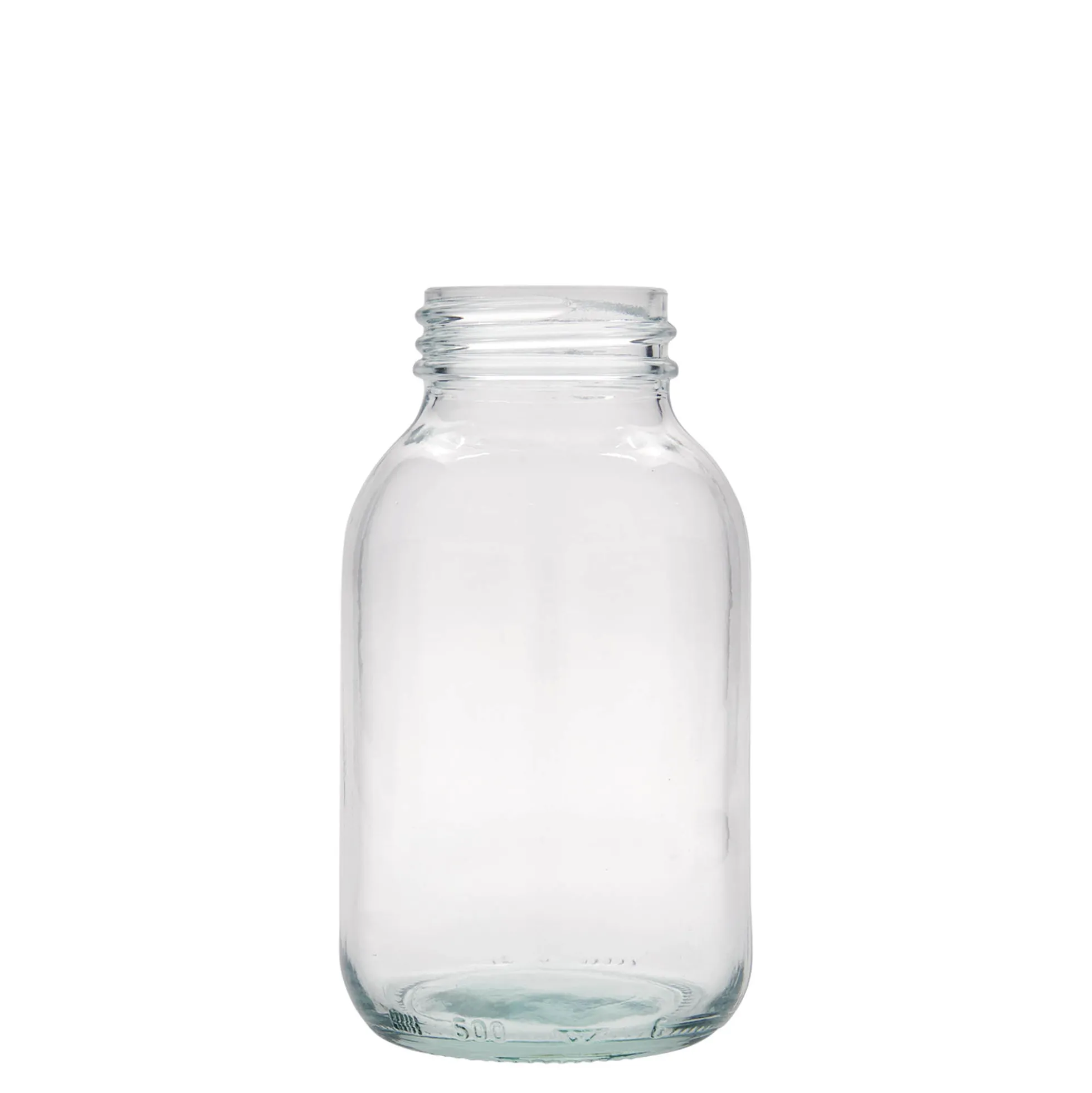 500 ml barattolo a bocca larga, bocca: DIN 55