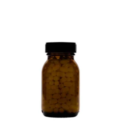 125 ml barattolo a bocca larga, marrone, bocca: DIN 40