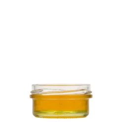 65 ml barattolo a caduta piatto, apertura: Twist-Off (TO 66)