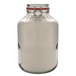 4.880 ml barattolo a chiusura con gancio metallico #, bocca: chiusura a gancio metallico