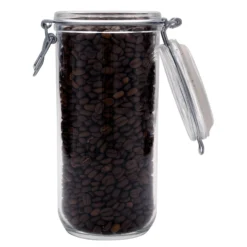 1.000 ml barattolo a chiusura ermetica con gancio 'Fido', bocca: chiusura a gancio