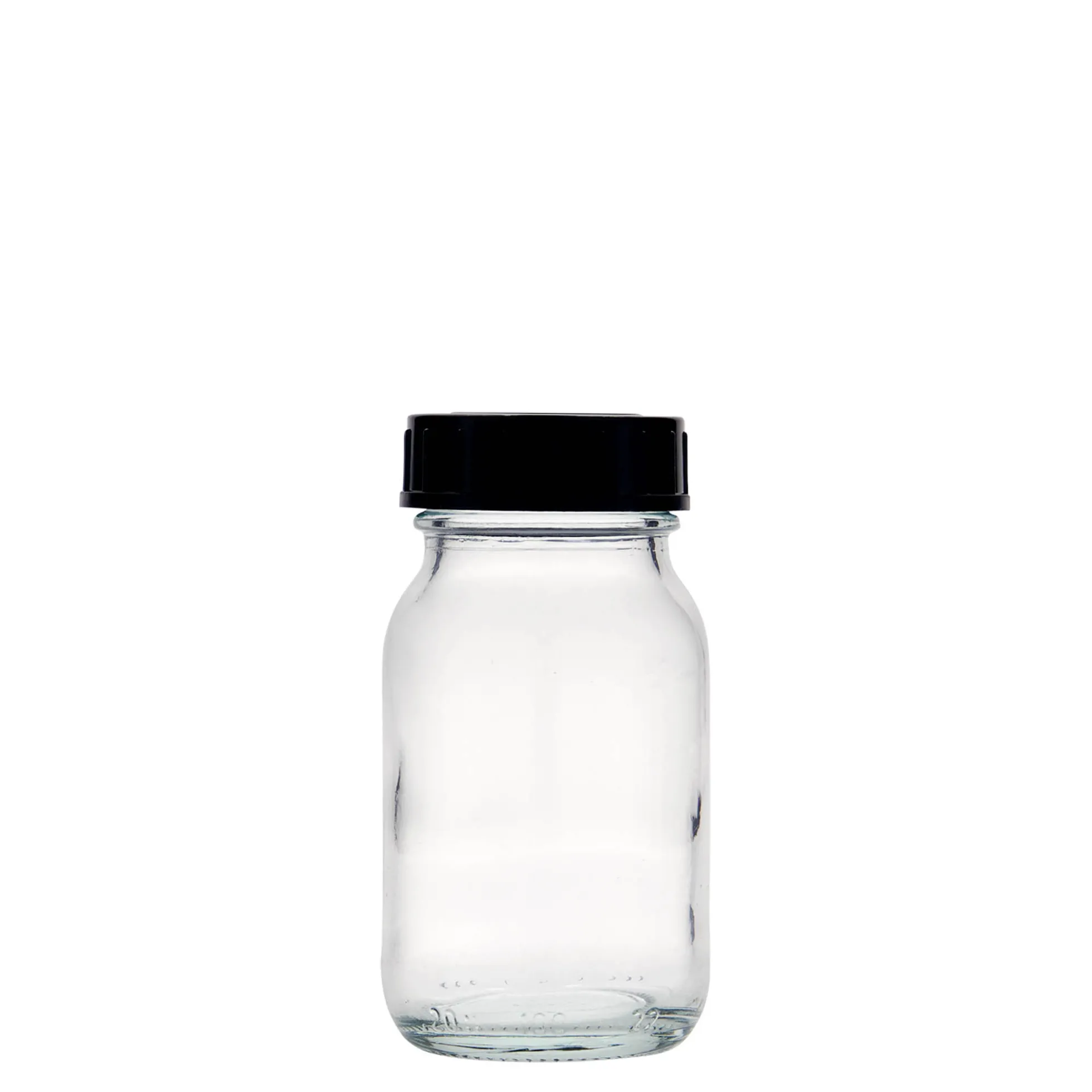 100 ml barattolo a collo largo, bocca: DIN 40