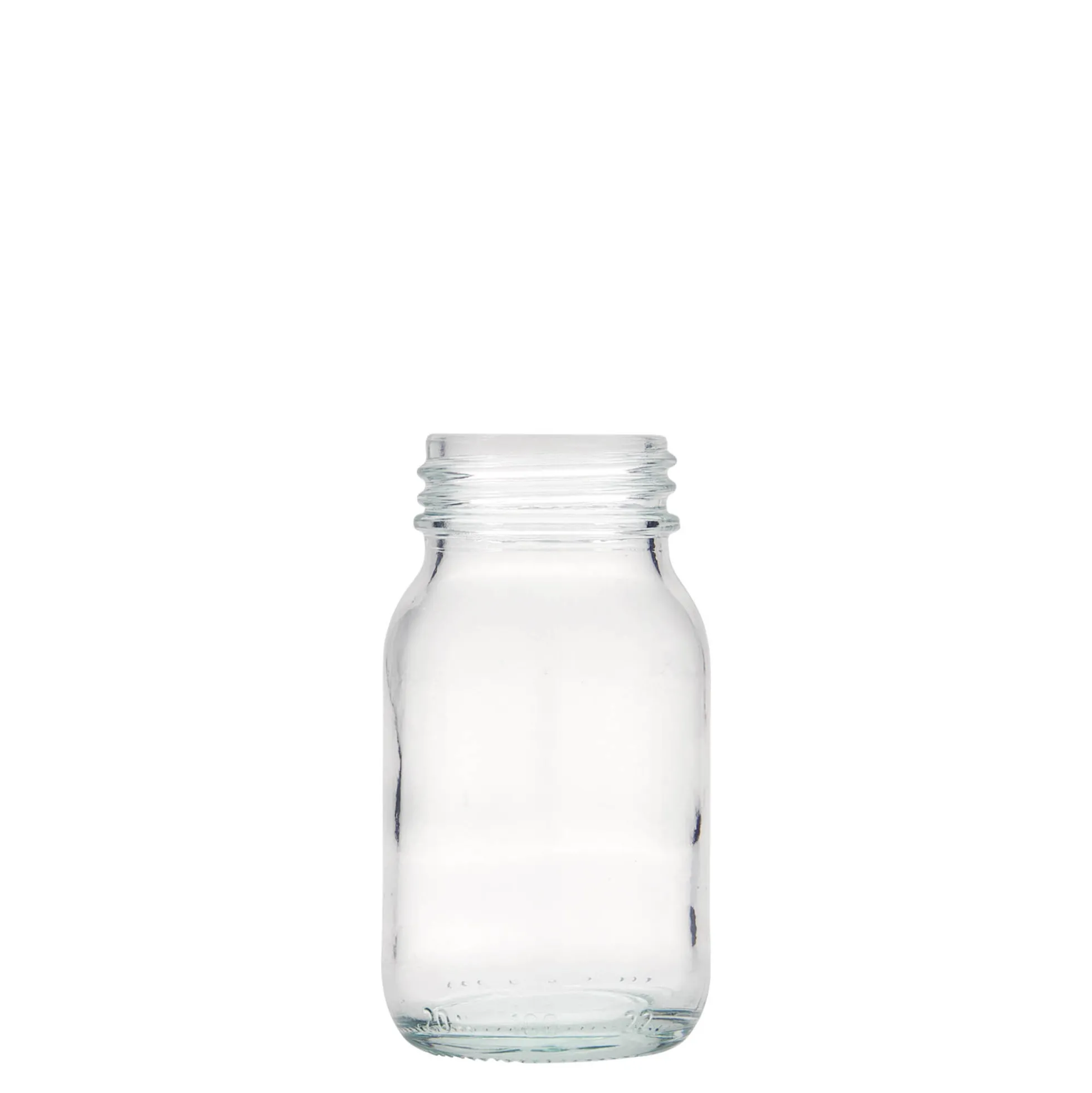 100 ml barattolo a collo largo, bocca: DIN 40